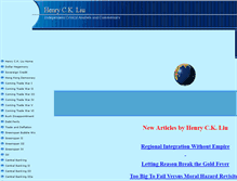 Tablet Screenshot of henryckliu.com